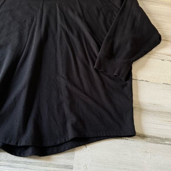 Torrid Super Soft Plush Shimmer Lounge Hoodie One Size Plus Size 1X-6X Black - Picture 8 of 16